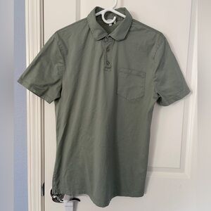 Reiss Men's Egyptian Cotton Polo Shirt Size Large